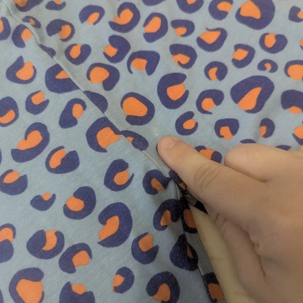 Tucker + Tate Blue and Orange Leggings with Stretchy Fit